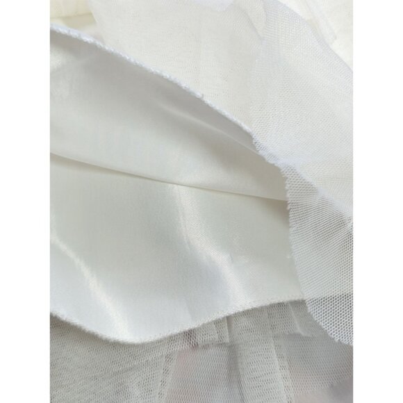 American Princess Girls Dress Size 10 Embroidered Floral Layered Skirt Rhineston - Picture 11 of 12